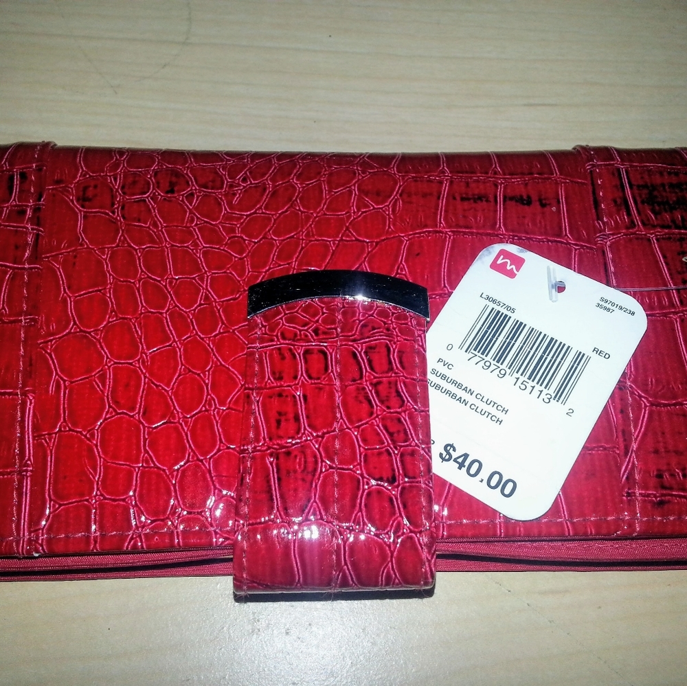 NEW Faux Leather Wallet NWT
